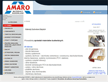 Tablet Screenshot of amaro-mb.pl